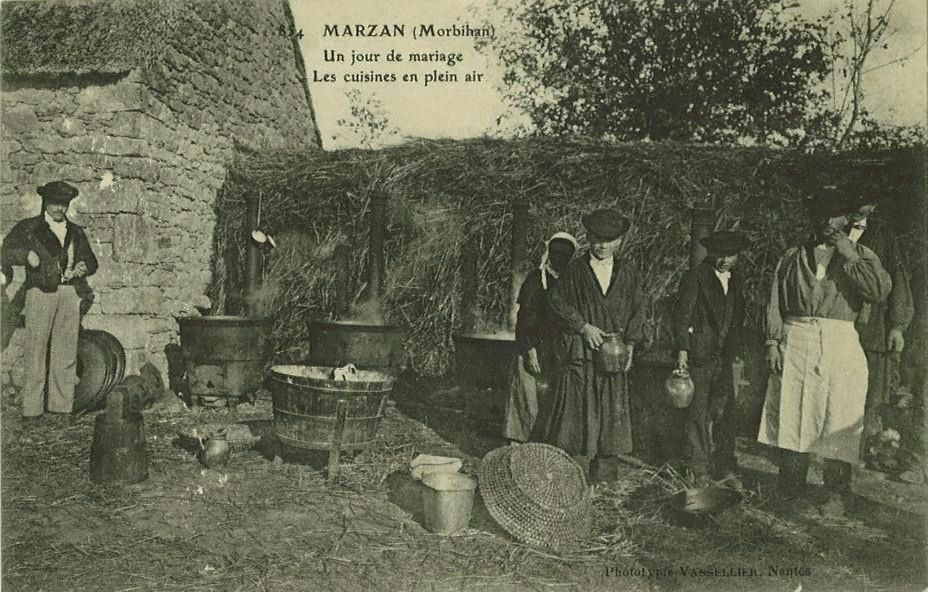 Un jour de mariage - Les cuisines en plein air