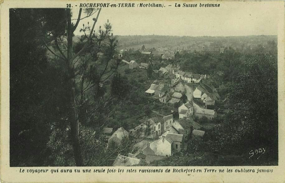 La Suisse bretonne - Le voyageur qui aura vu une seule fois les sites ravissants de Rochefort-en-Terre ne les oubliera jamais