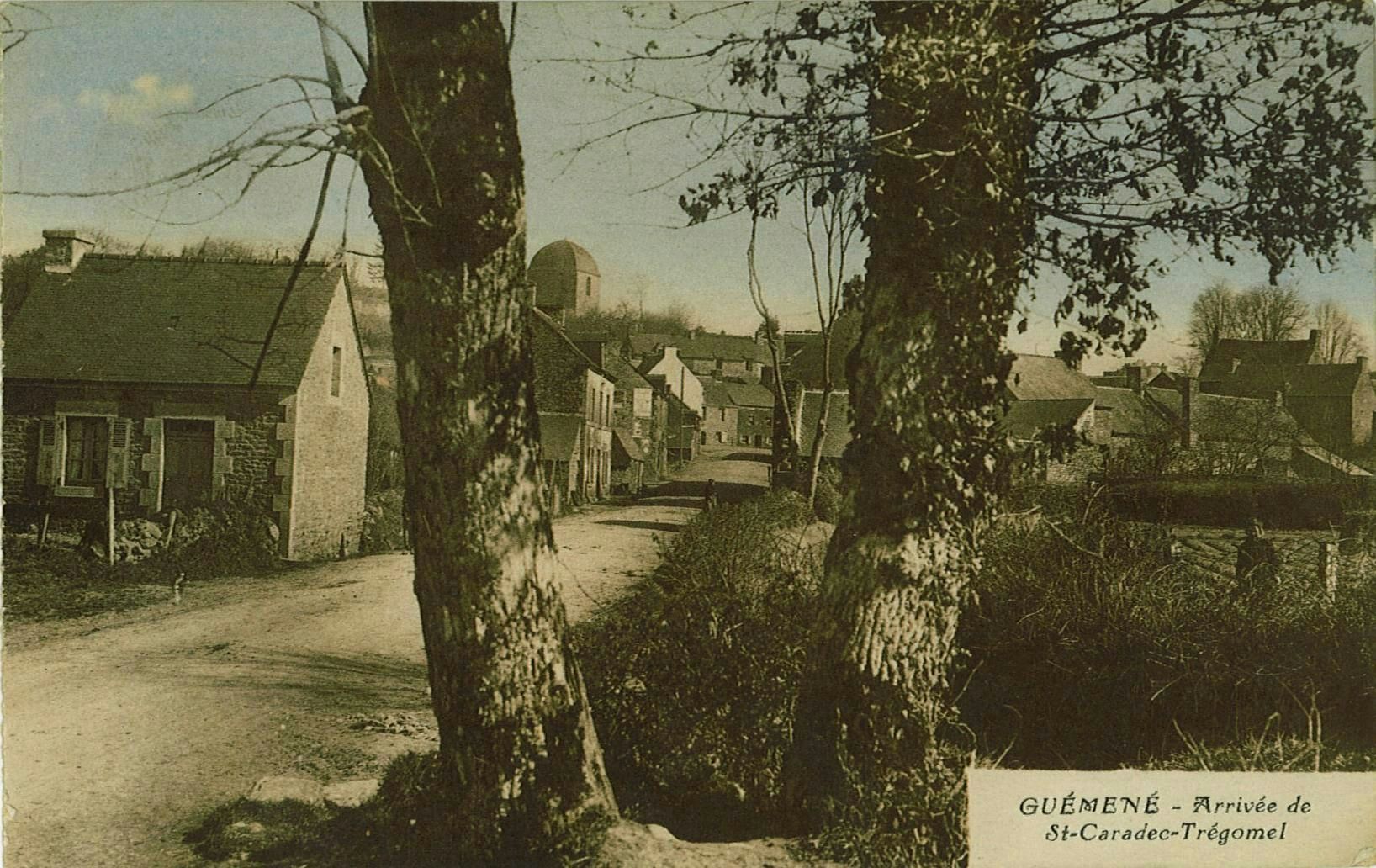 Arrivée de St-Caradec-Trégomel