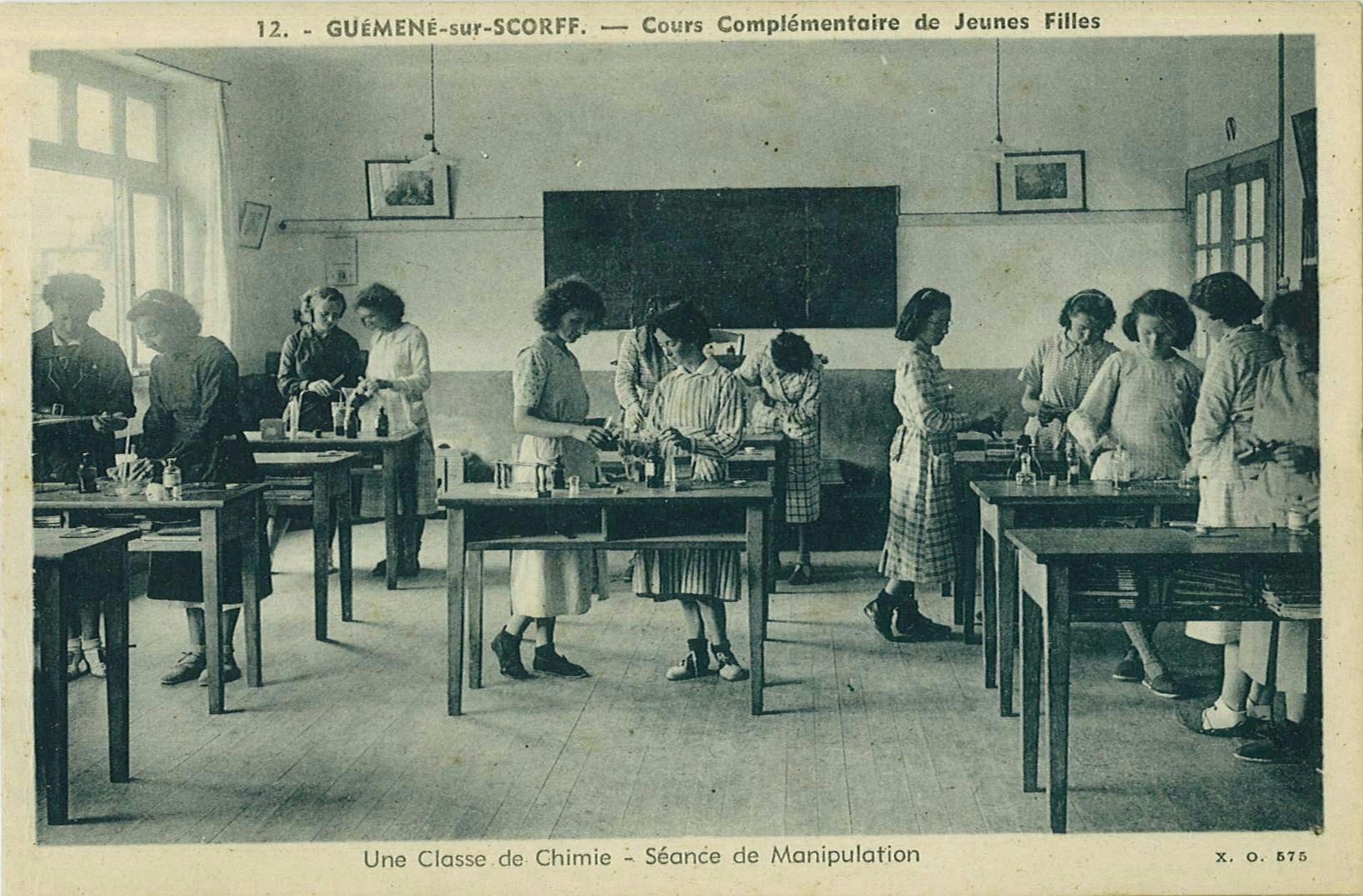 Une Classe de Chimie - Séance de Manipulation