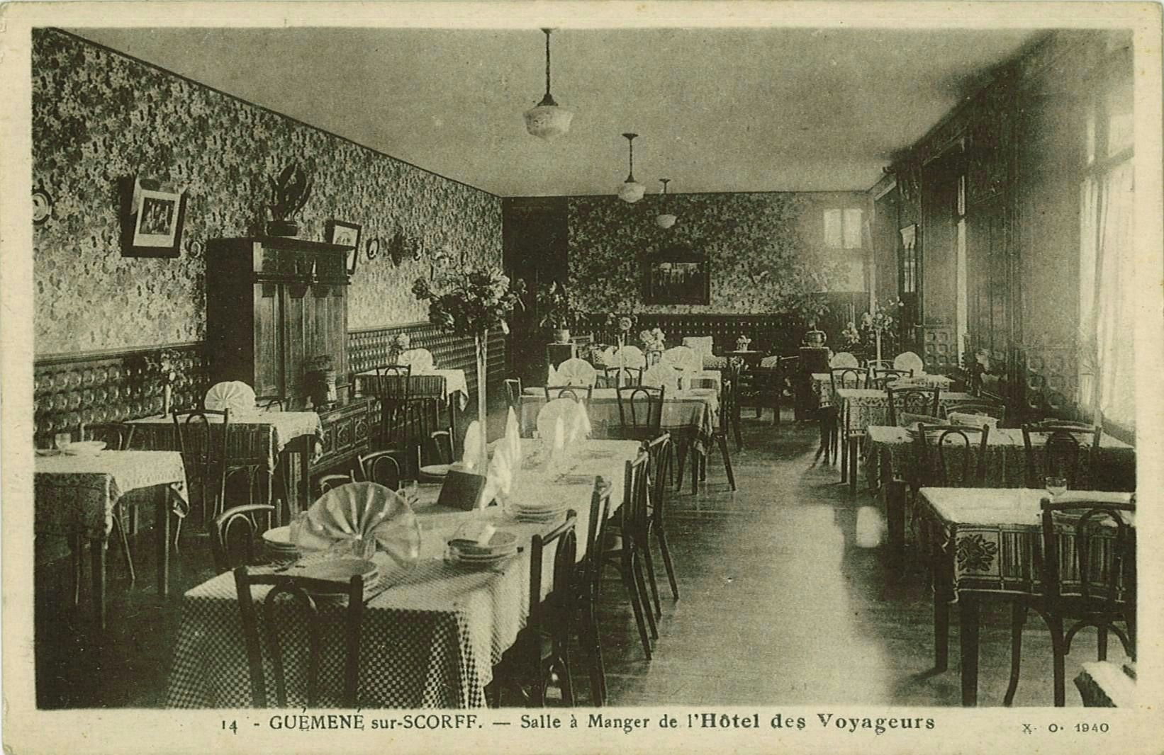 Salle à Manger de l'Hôtel des Voyageurs