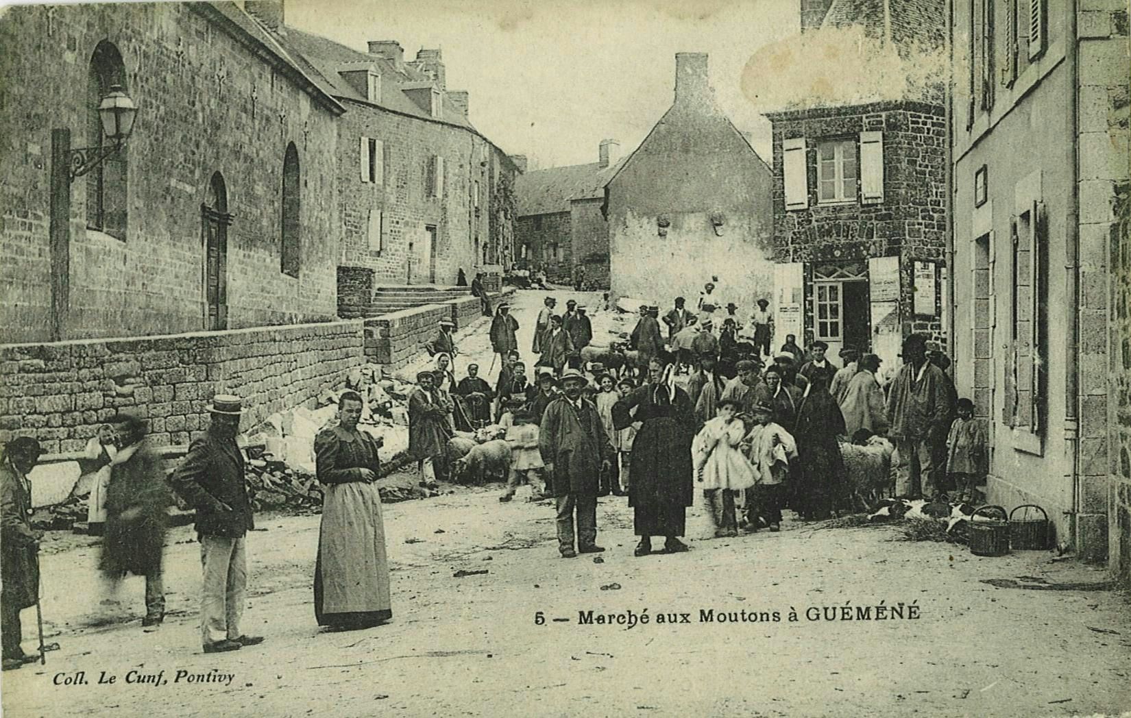 Marché aux Moutons à Guémené