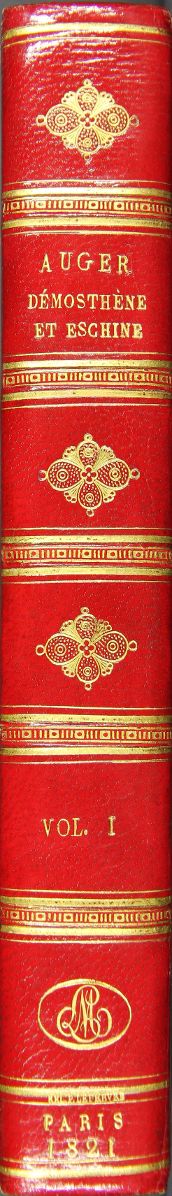 Œuvres complètes de Démosthène et d'Eschine