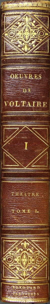 Œuvres complètes de Voltaire suivies des 53 portraits de Voltaire