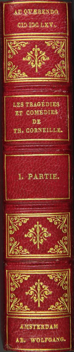 Les tragédies et comédies de Th. Corneille