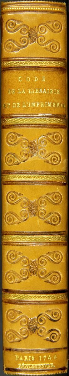 Code de la librairie et imprimerie de Paris