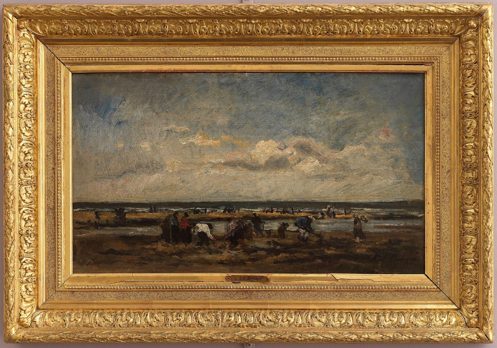 Pêcheurs à pied à Villerville