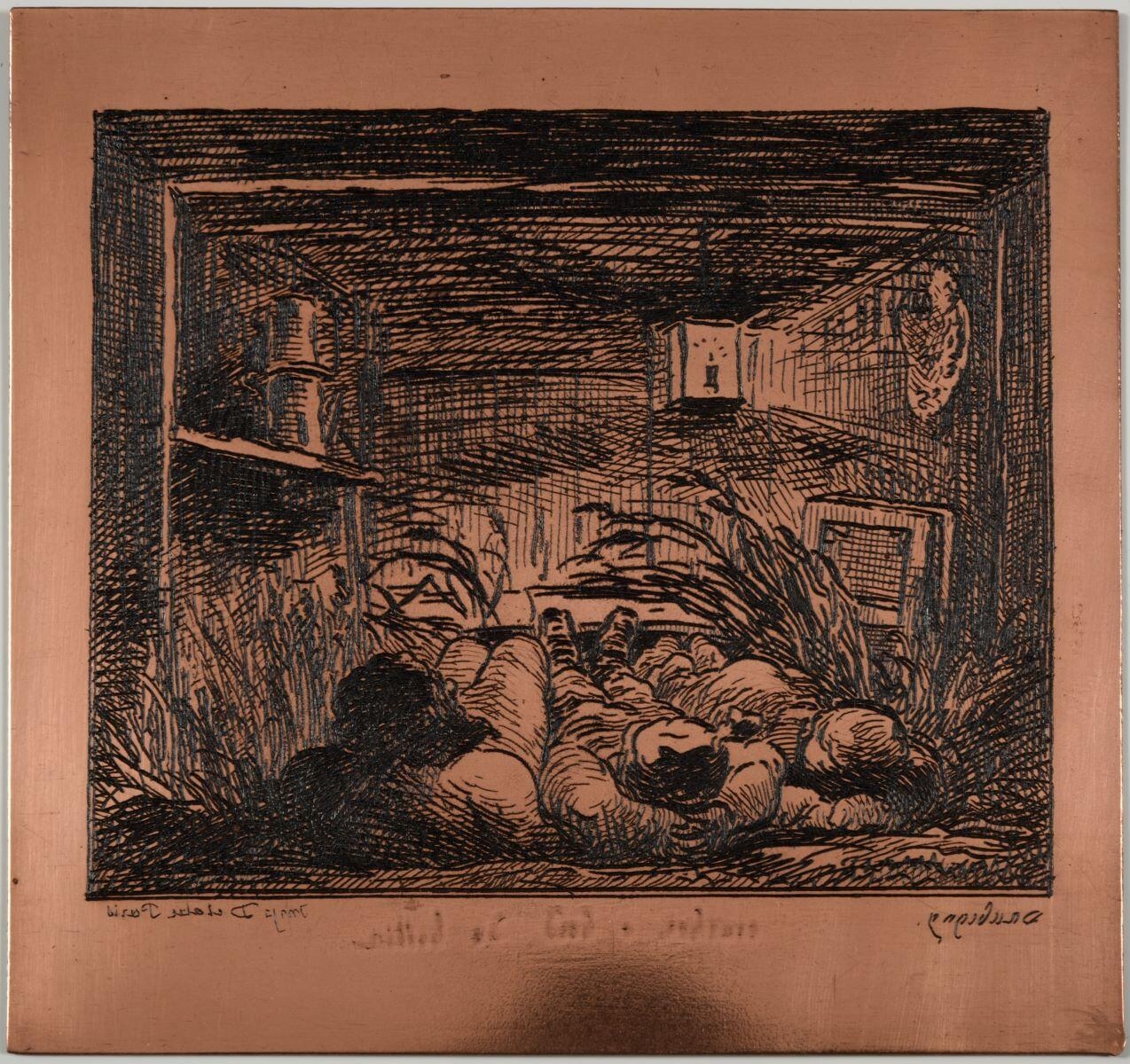 Coucher à bord du botin