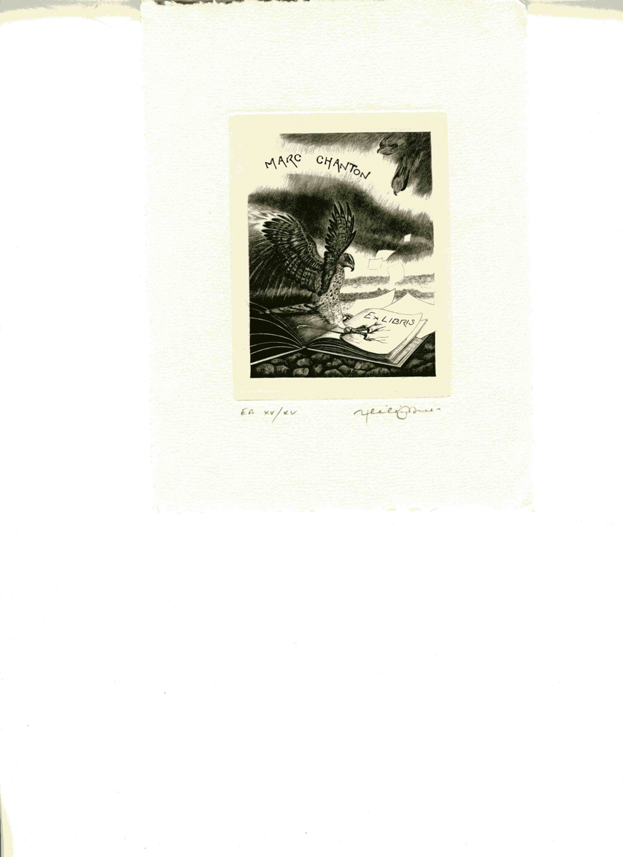 Ex libris Marc Chanton