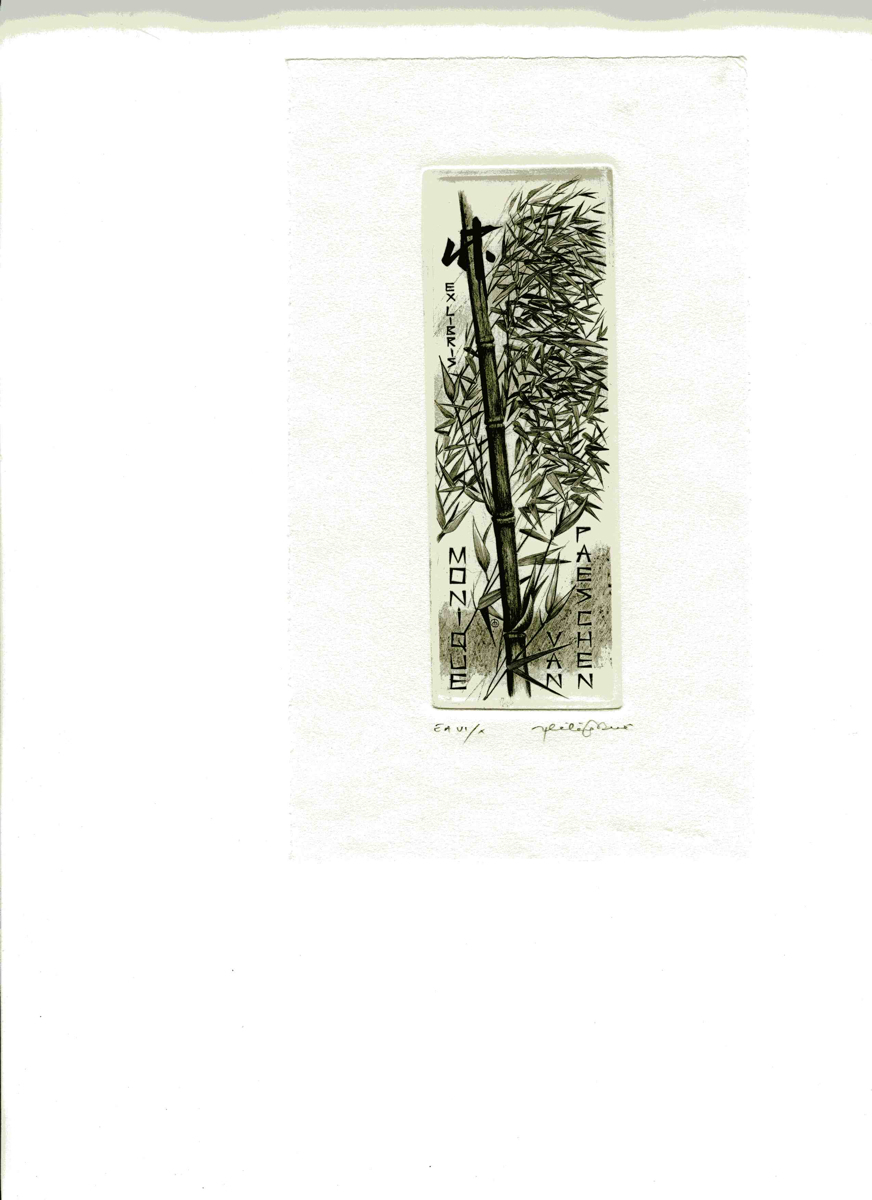 Ex libris Monique VAN PAESCHEN