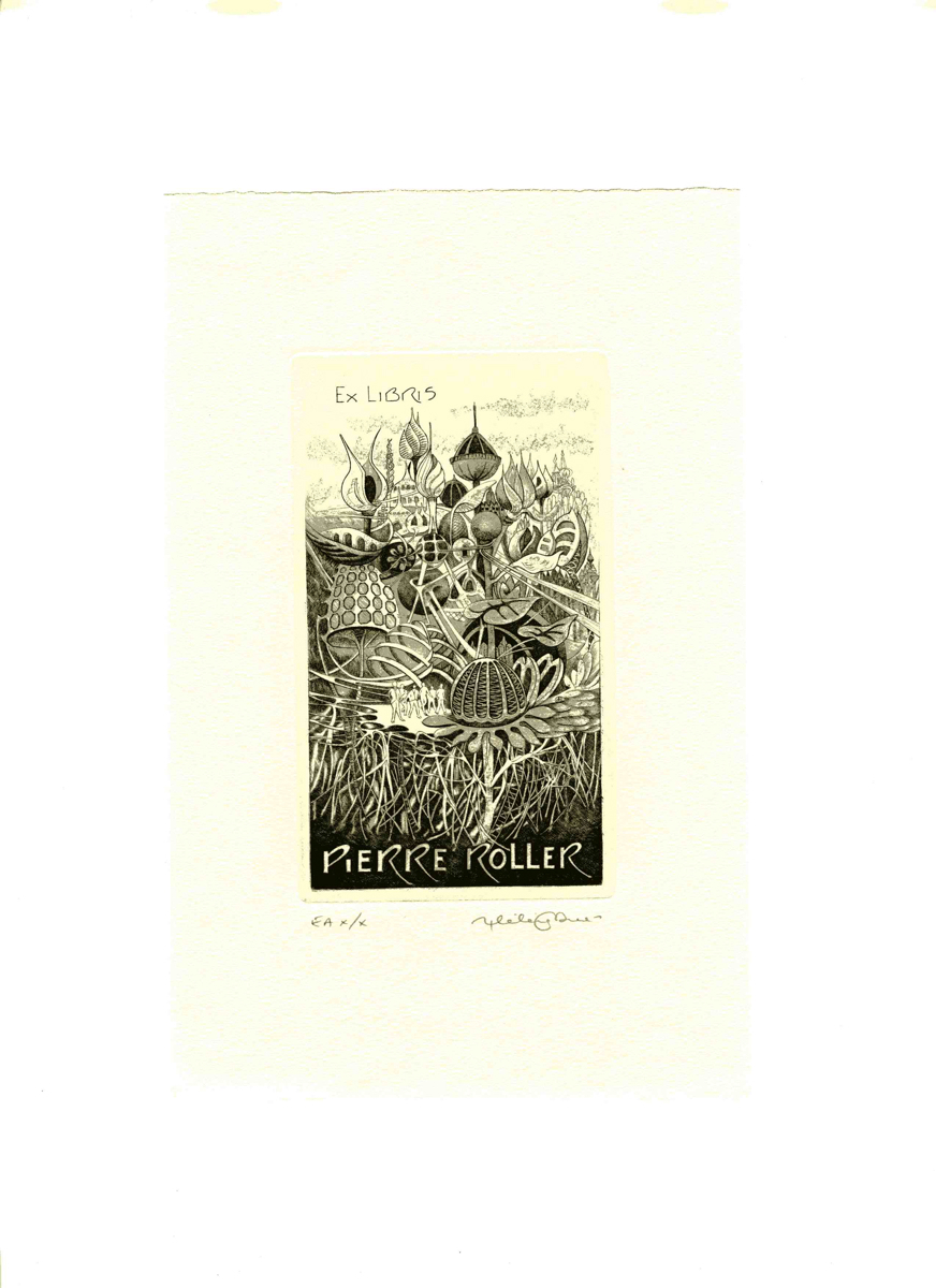 Ex libris Pierre Roller