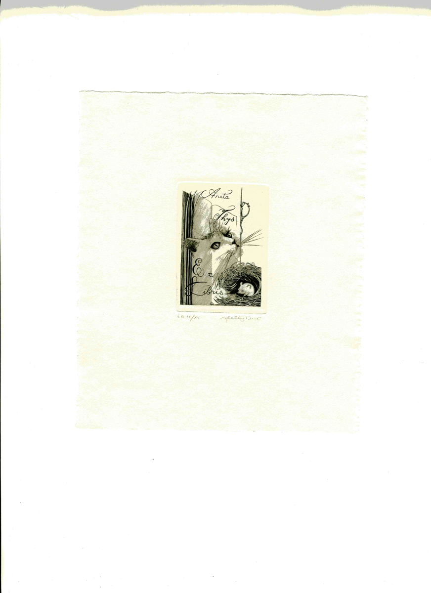 Ex libris Anita Thys