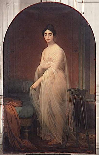 Jeune grecque sortant du bain