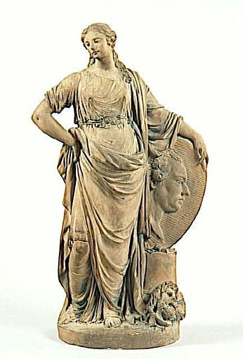 Allégorie à la gloire d'un sculpteur
