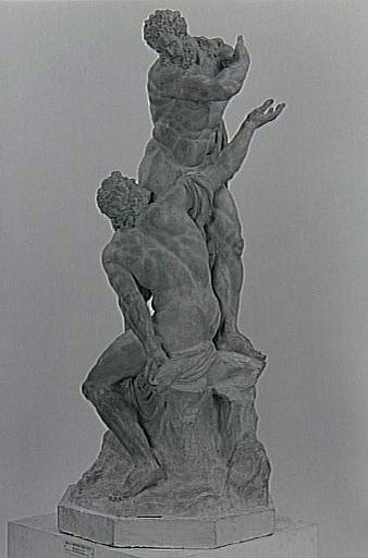 Hercule aidant Atlas à supporter le globe céleste