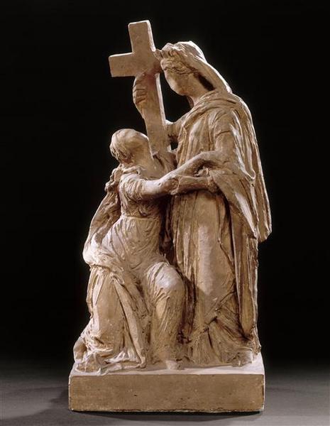 Marie-Antoinette soutenue par la Religion (Vienne, 1755-Paris, 1793)