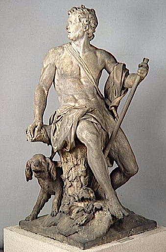 Chasseur au repos, dit aussi Adonis se reposant de la chasse, ou Le Repos du chasseur