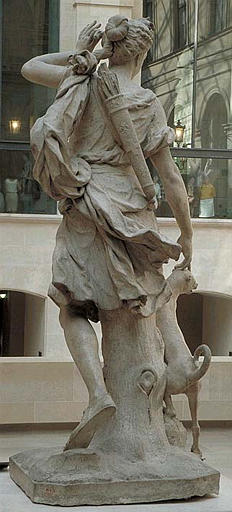 Marie Adélaïde de Savoie en Diane (Turin, 1685-Versailles, 1711) duchesse de Bourgogne ; puis dauphine de France