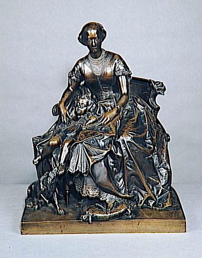 Blanche Felon et sa fille