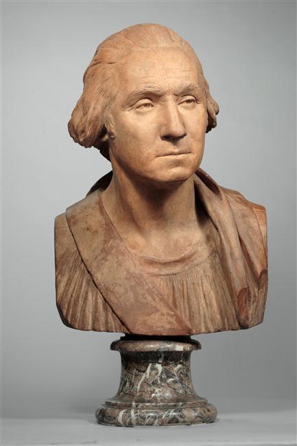 George Washington (Bridges, Virginie, 1732 ; Mount Vernon, 1799), premier président des Etats-Unis