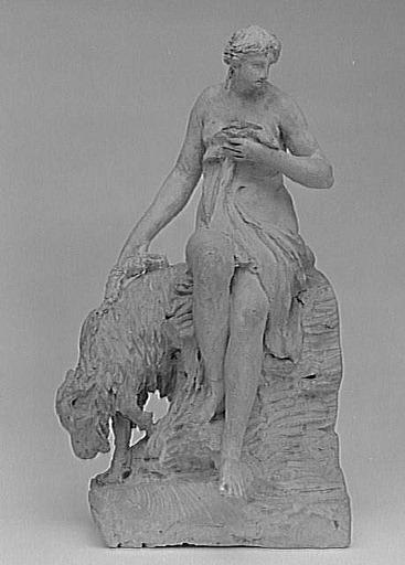 Jeune fille à la chèvre