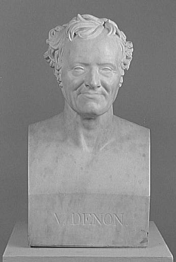 Vivant Denon (Dominique Vivant, baron Denon) (Givry, 1747-Paris, 1825), directeur du musée Napoléon au Louvre