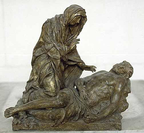 La Vierge pleurant sur le corps du Christ