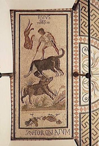 Mosaïque de la chasse