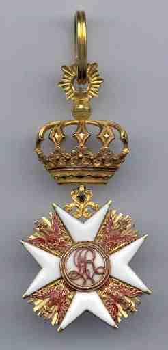 Croix de Chevalier de 1ère Classe de l'Ordre de l'Aigle rouge