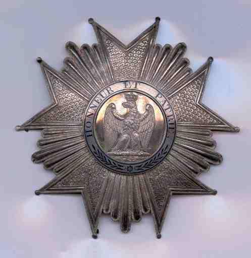 Plaque de la Légion d'Honneur