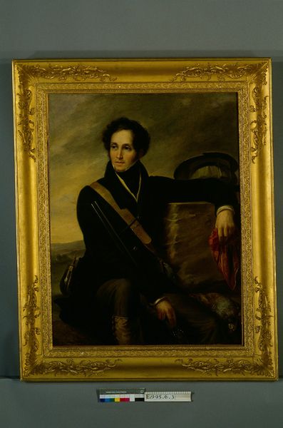 Portrait d'un chanteur en chasseur