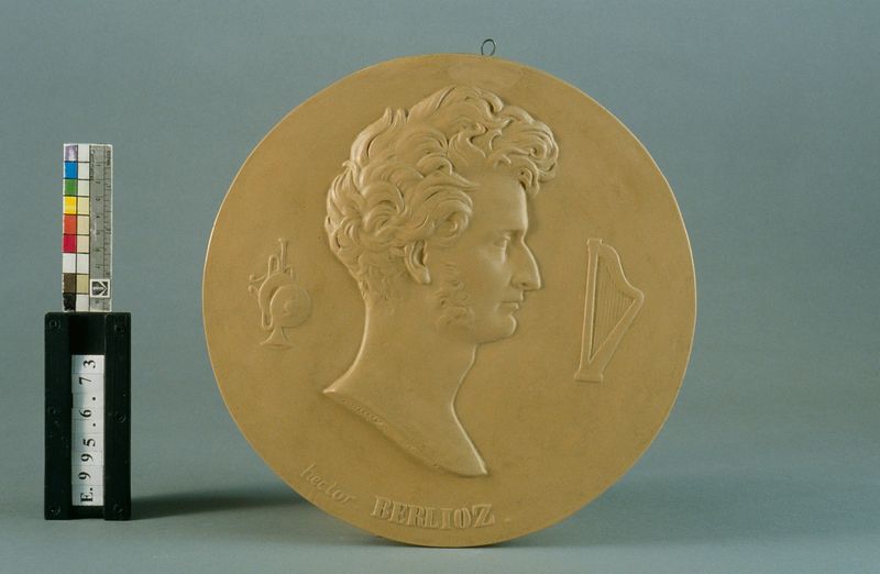 Médaillon d'Hector Berlioz (1803-1869)