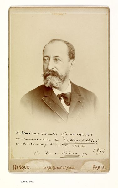 Portrait de Camille Saint-Saëns (1835-1921)