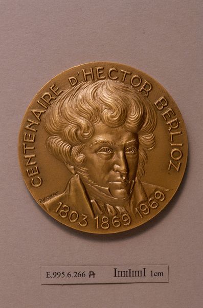 Médaille commémorative pour le centenaire d'Hector Berlioz (1803-1869)