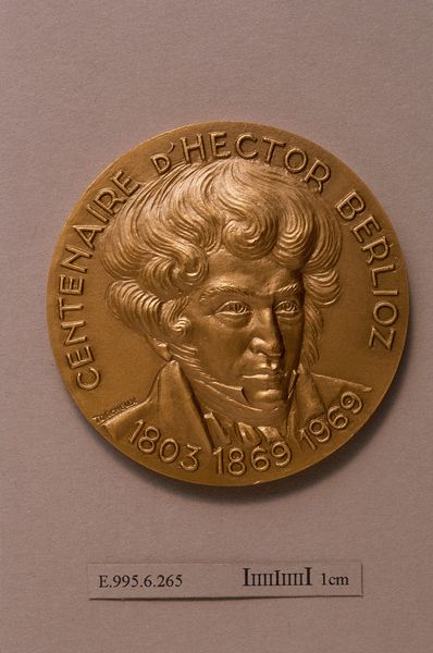 Médaille commémorative pour le centenaire d'Hector Berlioz (1803-1869)