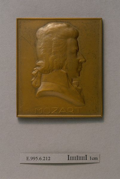 Médaille de Wolfgang Amadeus Mozart (1756-1791)