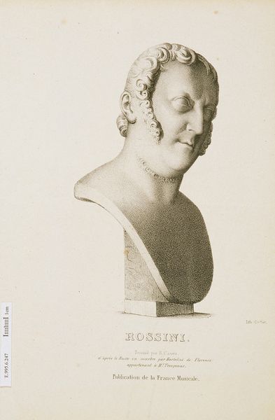 Portrait de Gioacchino Rossini