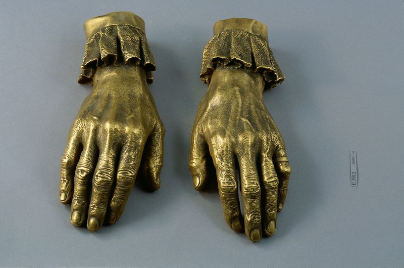 Moulage des mains de Louis Diemer (1843-1919)
