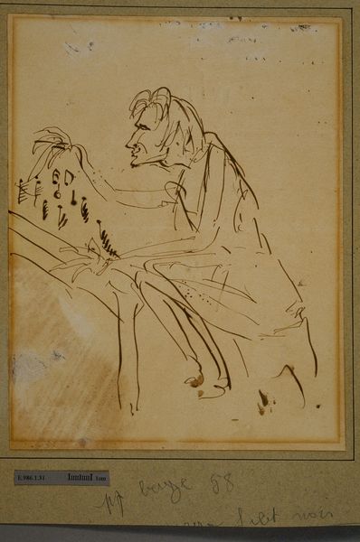 Caricature de Franz Liszt (1811-1886)