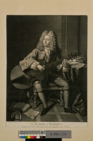Portrait de Marin Marais (1656-1728)