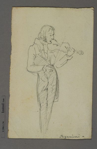Portrait de Niccolò Paganini (1782-1840)