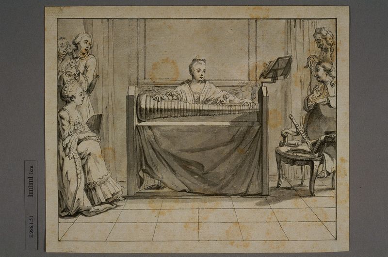 La joueuse d'harmonica de verre