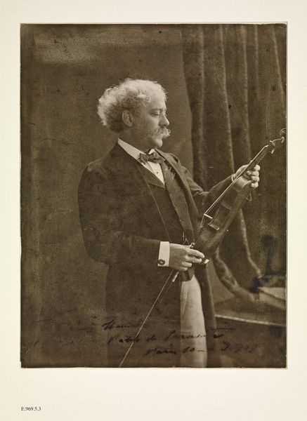 Portrait de Pablo de Sarasate (1844-1908)