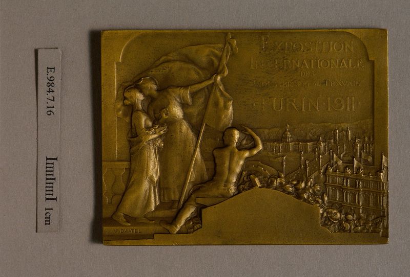 Médaille commémorative de l'Exposition universelle à Turin en 1911