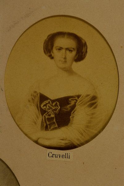 Portrait de Jeanne Sophie Charlotte Cruwell, dite Cruvelli (1826-1907)