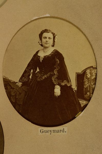 Portrait de Pauline Gueymar-Lauters (1834-après 1876)