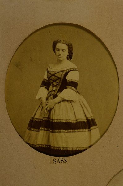Portrait de Marie-Constance Sass, dite Sax (1838-1907)