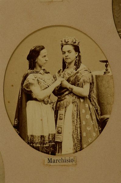 Portrait de Barbara (1833-1919) et Carlotta (1835-1872) Marchisio