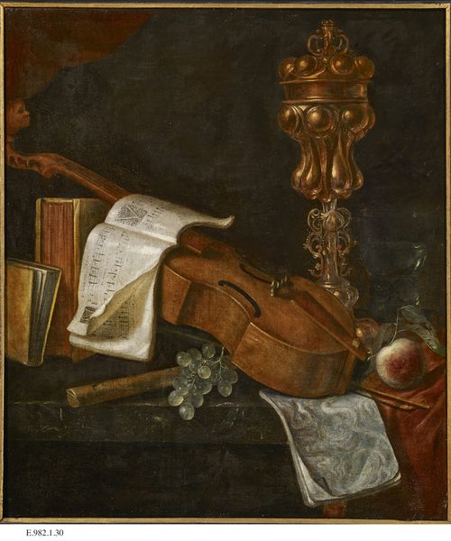Nature morte aux instruments de musique
