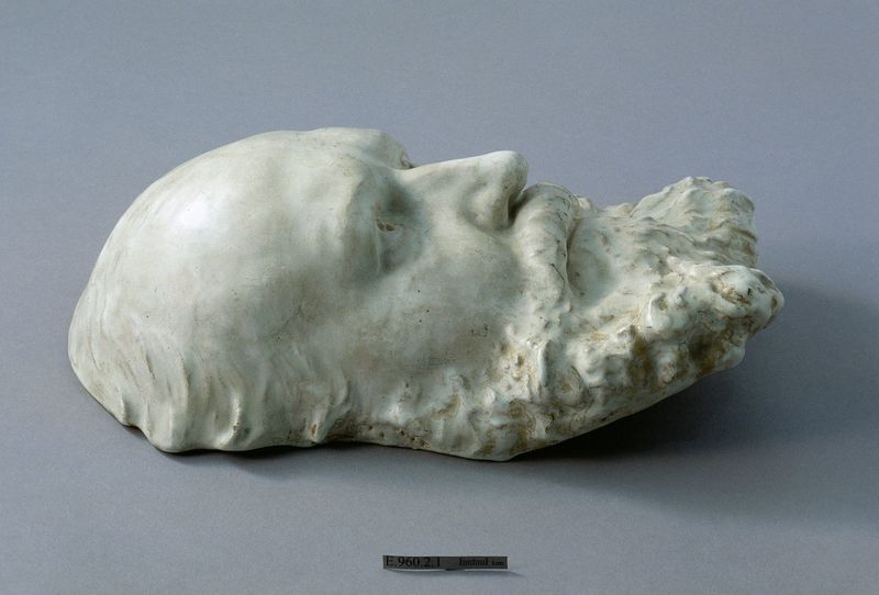 Masque du vivant de Charles Gounod (1818-1893)